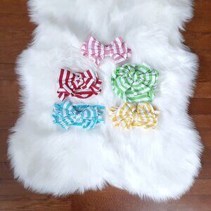 Baby Girls Summer Striped Headbands Brand New Toddler Girls 5 Pack
